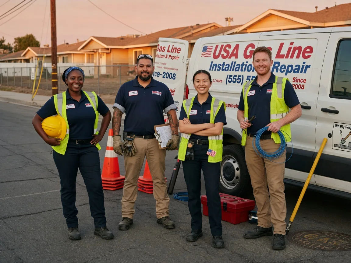 Gas Line Installation company in Rogersville, PA